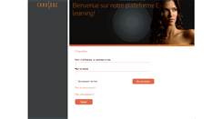 Desktop Screenshot of e-learning.cynosure.fr